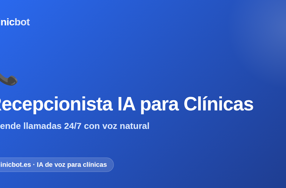 Clinicbot — Recepcionista