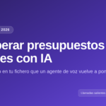 Recuperación de presupuestos dentales pendientes con un agente de voz con IA